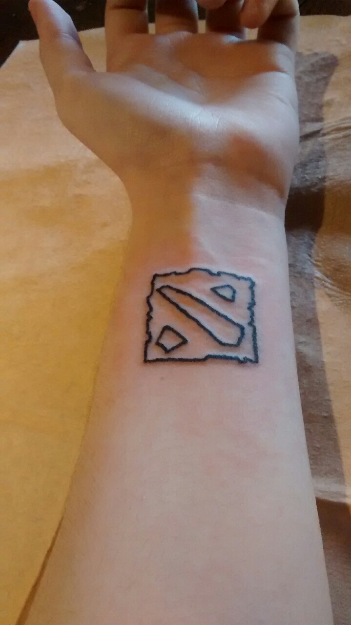 Dota 2 Dontknowmyself Hello Ive Got A Dota 2 Tattoo