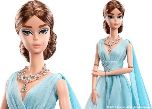 barbie chiffon ball gown