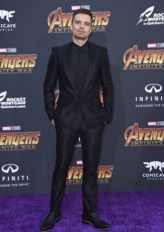 Sebastian Stan 2k16 — Sebastian Stan / Avengers: Infinity War Premiere