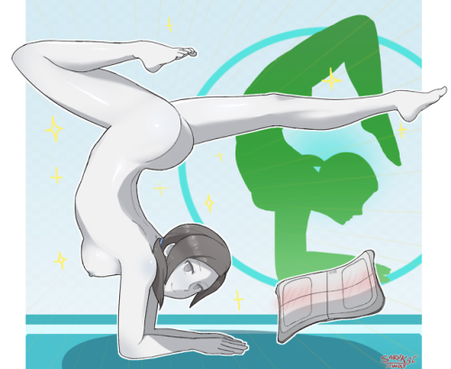 Fitness ExpertJust a little Wii Fit Trainer drawing. Referenced...