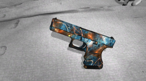 My “Cosmic Gummy Worms” weapon finish submissions for CS:GO...