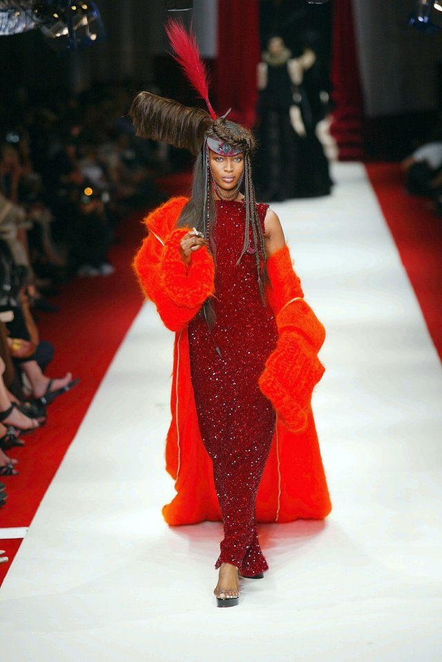 Naomi Campbell at Jean Paul Gaultier Haute Couture... - Chic As F**k