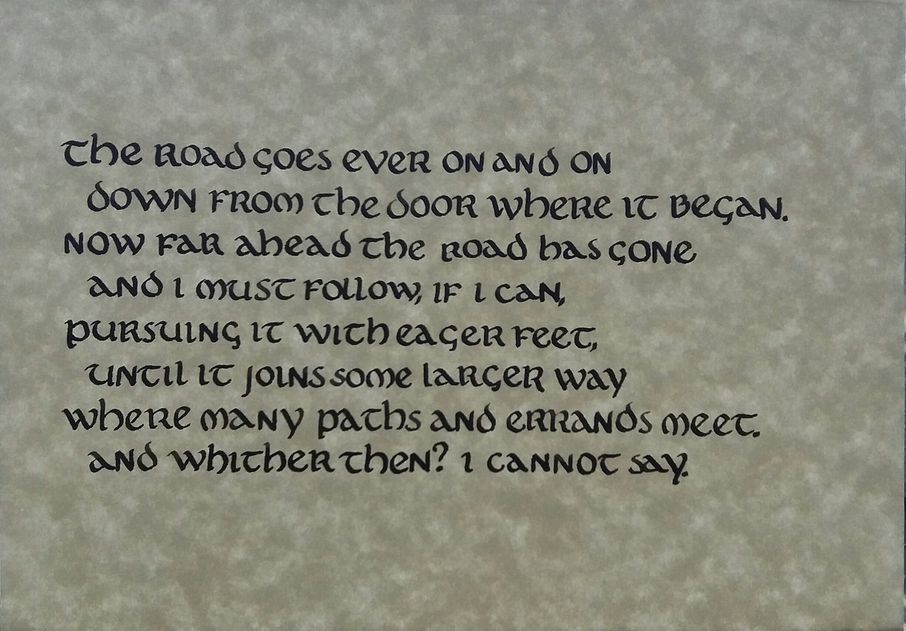 the lord of the rings poems