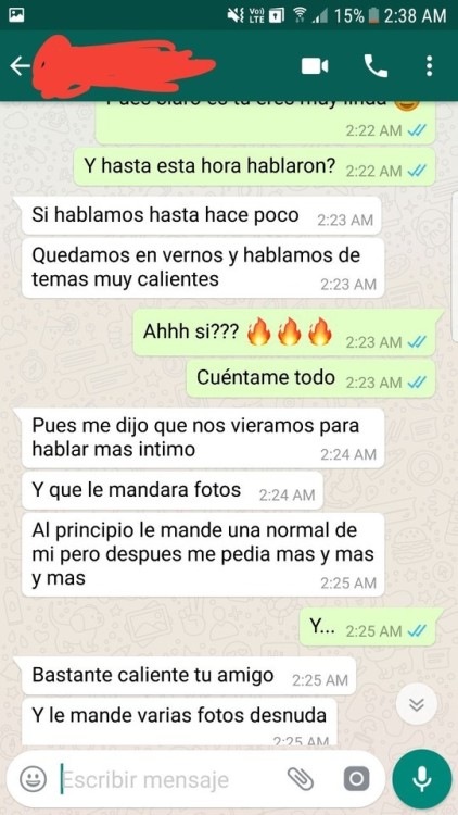 susyandme88:Un amigo cornudo me manda la conversación que tuvo...