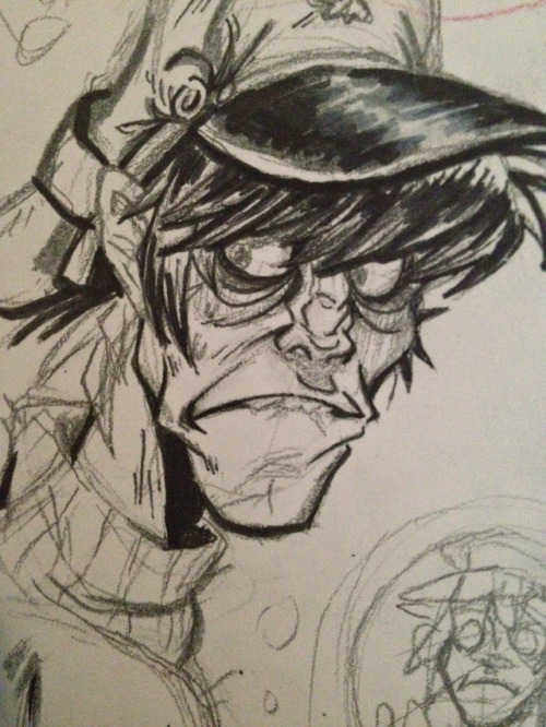 diamond-balloons:mini gorillaz art dump ;0