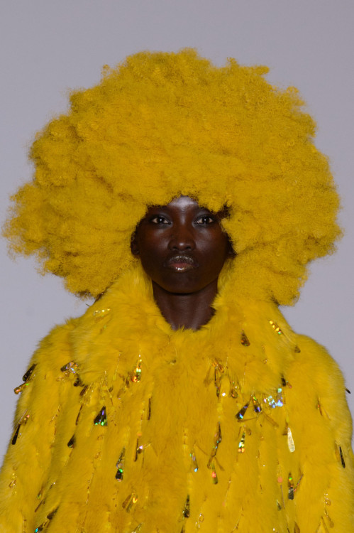 hellyeahblackmodels:Ashish F/W 2016 - LFW