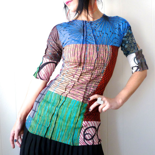Handmade Hand Printed Clothing by iheartfink on...