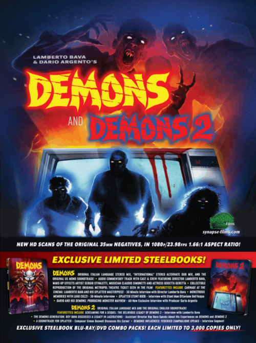 hrbloodengutz12:On October 4, 1985, Lamberto Bava’s DEMONS...