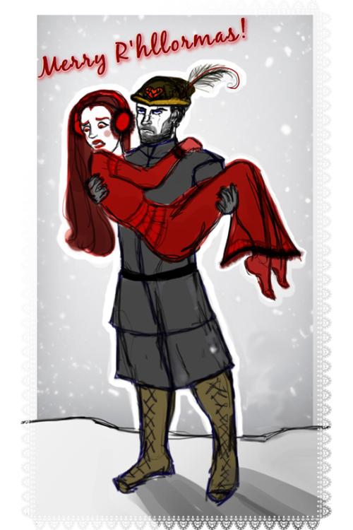 argelladurrandon:holiday card AU in which Melisandre believes...