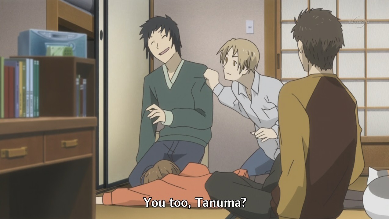 Tanuma - And so life continues... â€” Hi. I totally adore Natsume ...