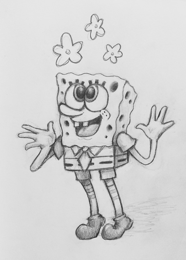 Such power, wasted on the likes of them. — I can’t draw Spongebob’s ...