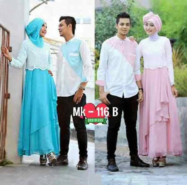 Kecantikan Contoh Desain Baju Muslim Couple Trend 2015