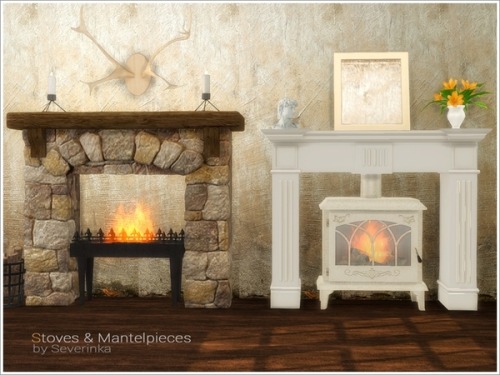 sims 4 double sided fireplace