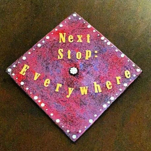 graduation cap on Tumblr