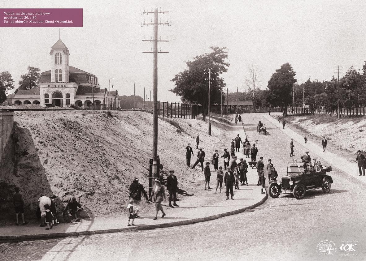 Pre War Town Of Otwock Poland 1920s 1930s Lamus Dworski