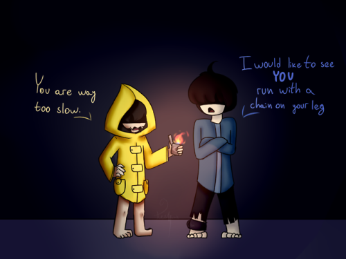 little nightmares comic kids | Tumblr