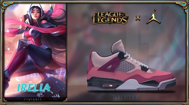 zapatillas jordan league of legends