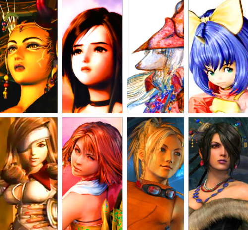 blackrnage:the amazing final fantasy ladies