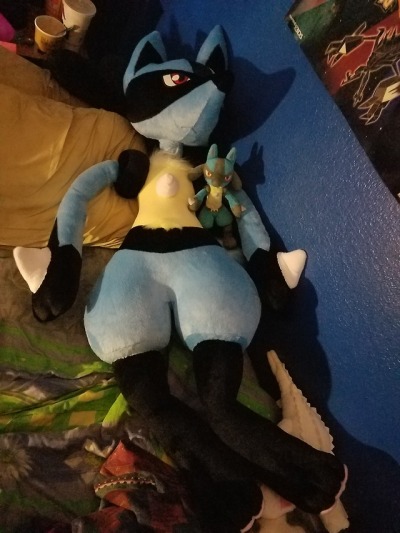 giant lucario plush