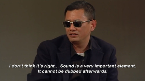 drugballad:Wong Kar-wai on dubs.