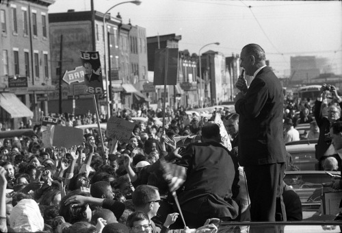 October 30, 1964. After departing Philadelphia, the President...