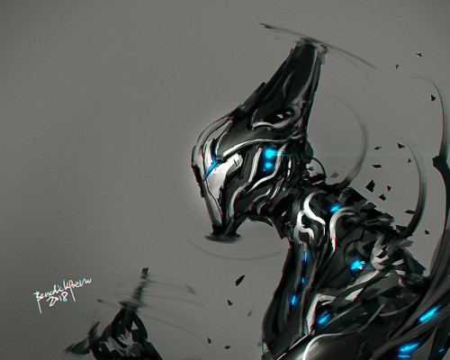 cyberclays:Warframe Fan Art (part 1 / 2)- by Benedick...