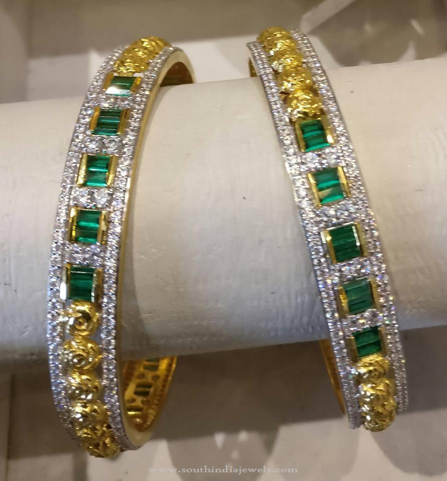 emerald bangle designs