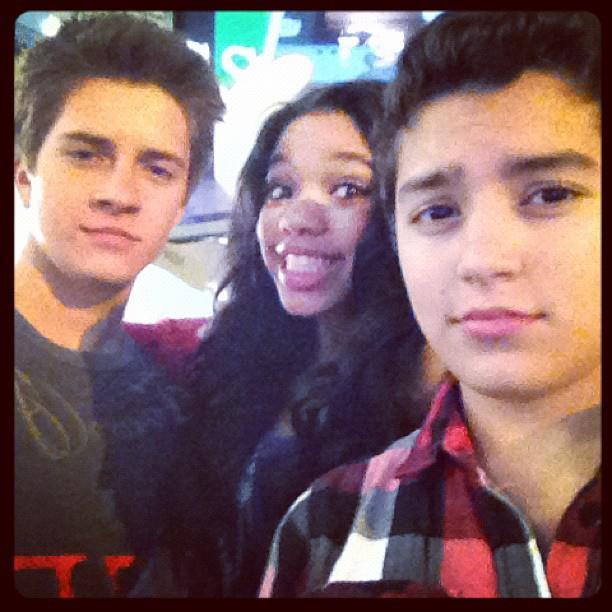 Billy Unger Fan #1, Billy Unger, Teala and Eric Unger