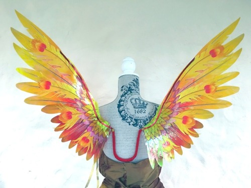 sosuperawesome:Wearable WingsMad March Moon on EtsySee our...