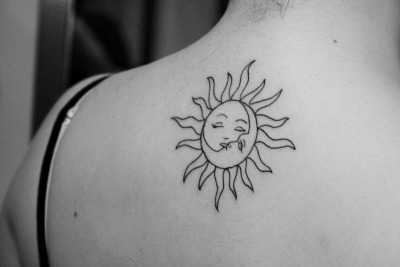 Sun And Moon Tattoo Tumblr