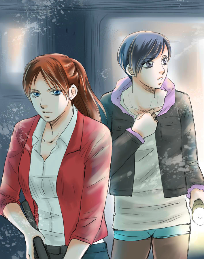 resident evil revelations 2 claire and moira