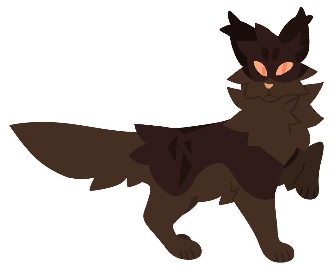 warrior cat designs — blackclaw