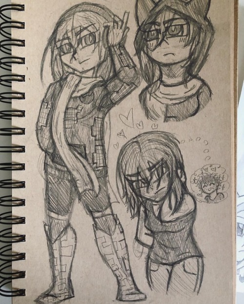 Drew my OC in her original clothes. It’s nice to see the...