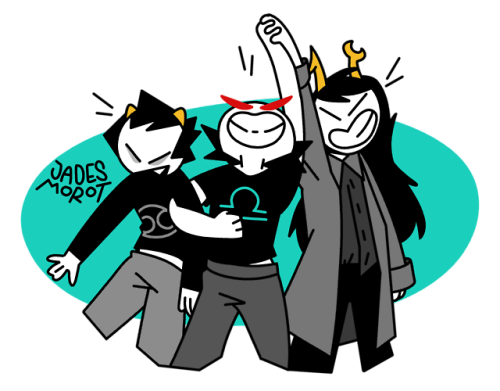 jadesmorot:More Homestuck! Love these dudes