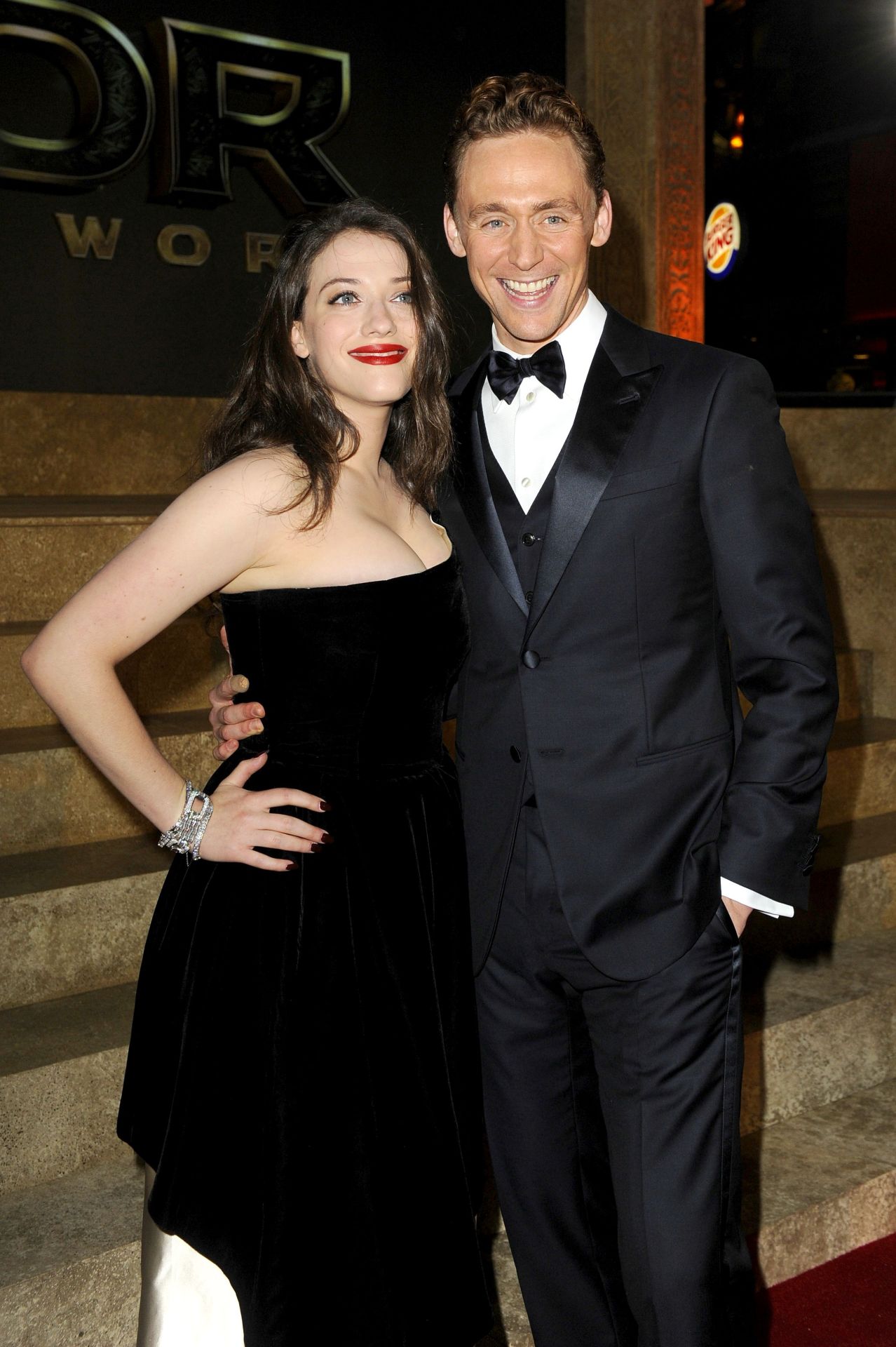 Just Hiddles! • torrilla: Tom Hiddleston and Kat Dennings attend...