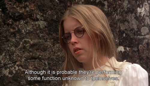 freshmoviequotes:Picnic at Hanging Rock (1975)