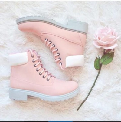 pink timbs