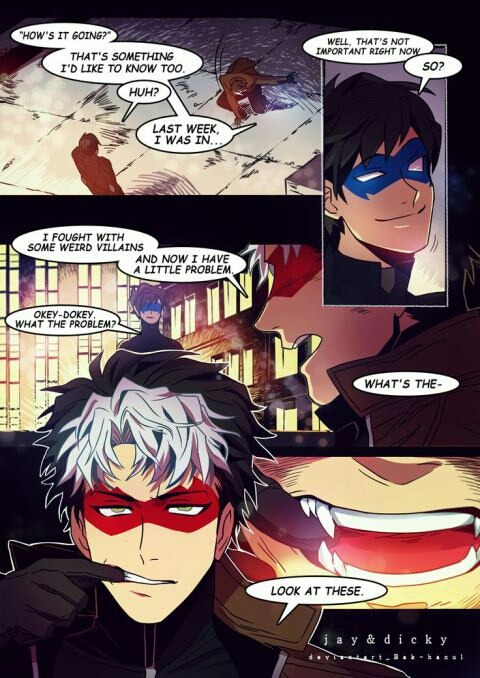 pervycookiex3:Jason Todd - Red Hood, Dick Grayson - Nightwing