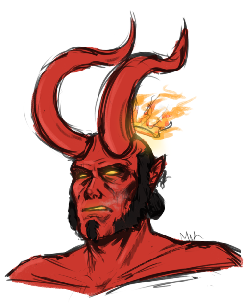 demon!hellboy | Tumblr