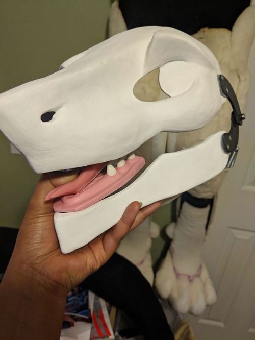 macemonstah:Still working on making a fursuit. Ordered a DVC...