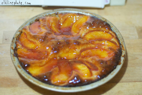 Old Line Plate - Baltimore Peach Cake