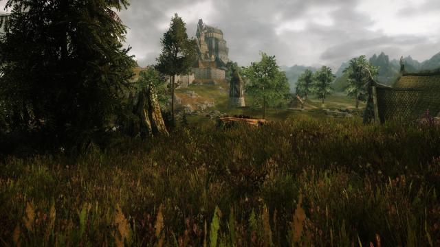 Как удалить skyrim flora overhaul