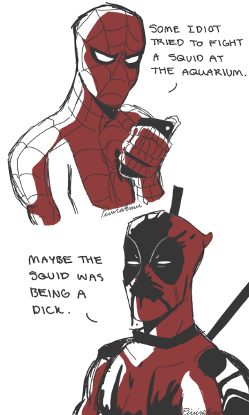 Incorrect Spideypool Quotes Tumblr