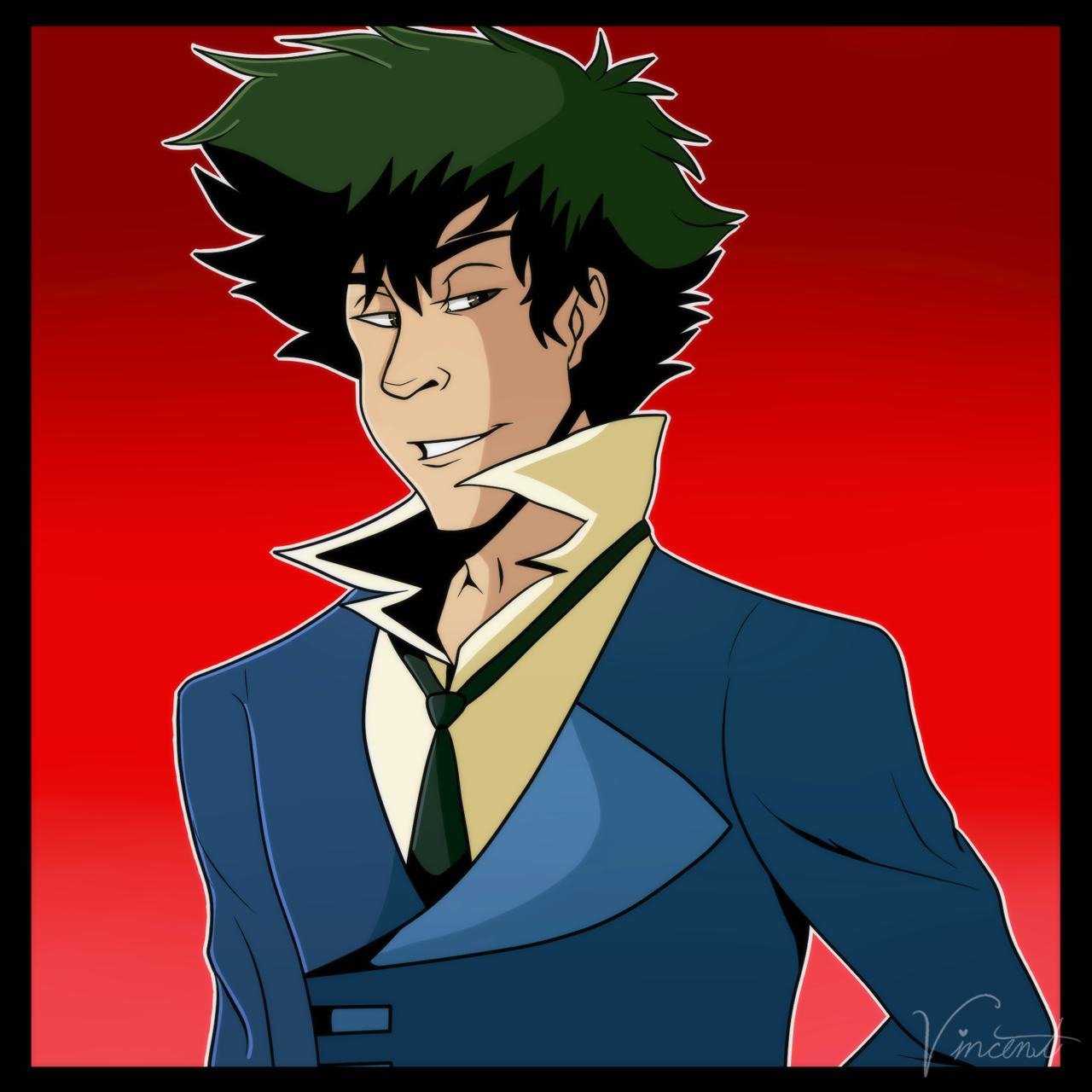 JunkDog — Fanart of Spike Spiegel from Cowboy Bebop