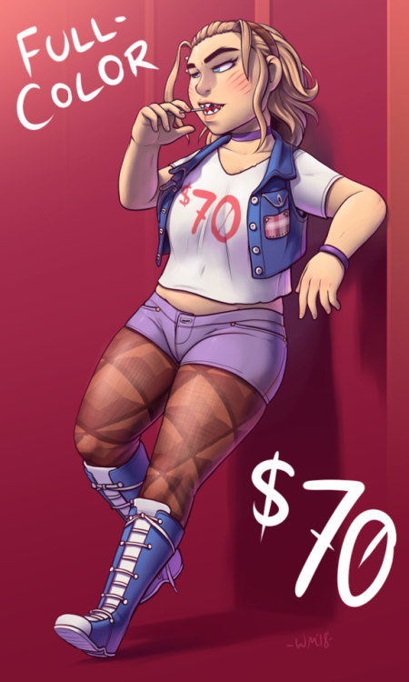 sugarbugtrash:willmuzzi:Commissions Update!$25 for a lil’...