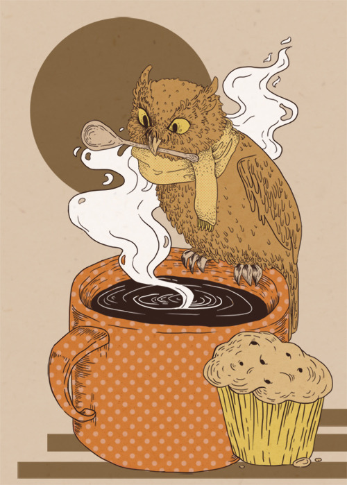 bookofoctober:Autumn Owl by mallary