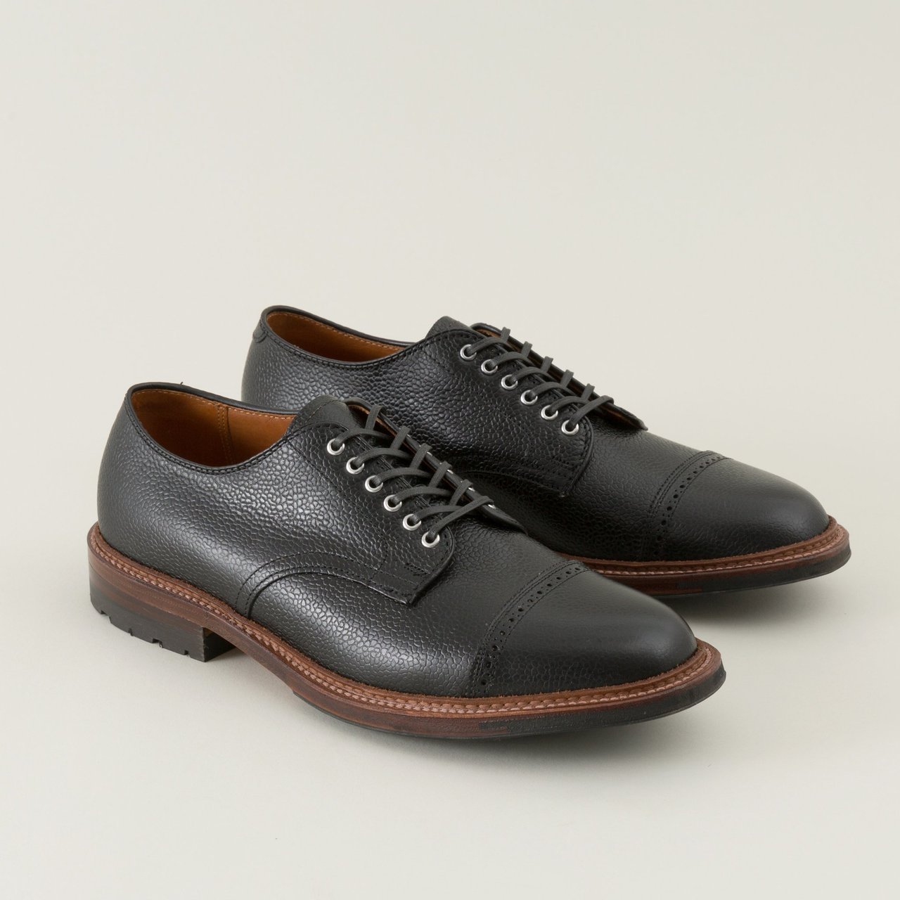 alden cap toe blucher