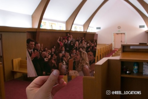 llcoolade:‪Jim and Pam’s wedding in real life ‪Fictional...