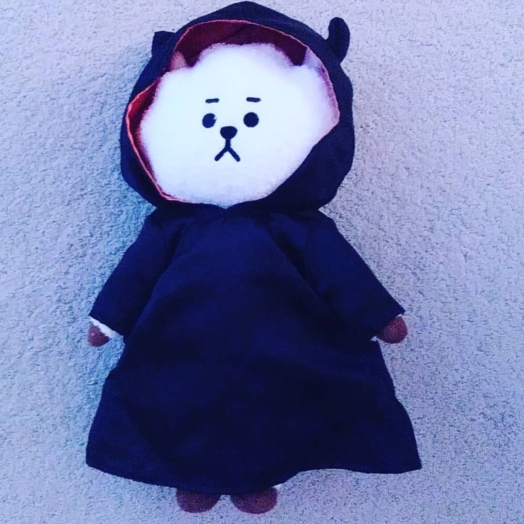 halloween bt21 plush