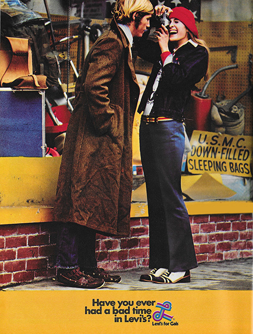 vintage ads levis vintage levis 1970s fashion 1971 seventeen magazine